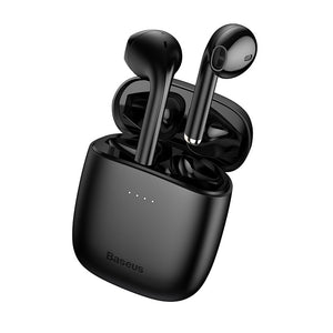 Baseus W04 TWS Wireless bluetooth Earphone HiFi Sports Earbuds Smart Touch Headset Headphone with Mic