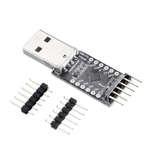 10Pcs RobotDyn CP2104 USB-TTL UART Serial Adapter Microcontroller 5V/3.3V Module Digital I/O USB-A