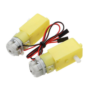 4Pcs KittenBot 5V 200RPM TT DC Geared Motor for DIY Arduino Smart Robot Part