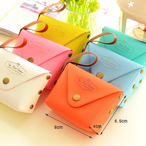 Korea's Version Of Cute Candy Color Small Coin Purse Coins Bag Key Bag