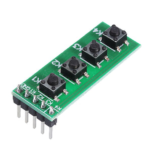 TB371 4 Key MCU Keyboard Button Board Compatible UNO MEGA2560 Pro Mini Nano Due Raspberry Pi Teensy++ Geekcreit for Arduino - products that work with official Arduino boards