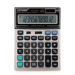 GTTTZEN CT-7700 Solar Calculator For Office And School