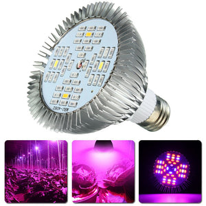 E27 15W LED Hydroponic Plant Grow Full Spectrum Indoor Light Bulb