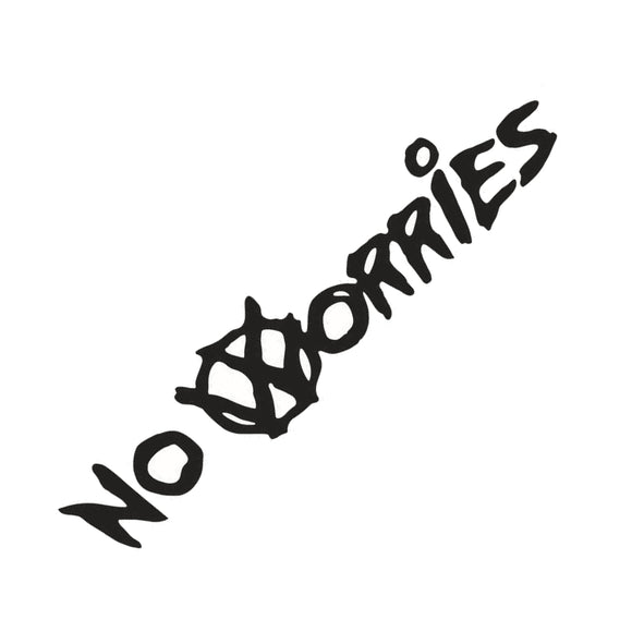 20x4cm NO WORRIES Car Sticker Decal Vinyl Auto Window Bumper Body Decal