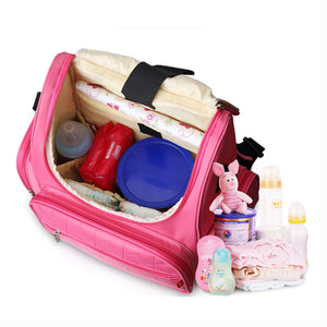 Insular Women Nylon Multifunction Diaper Bag Travel Backpack for Mummy Mother