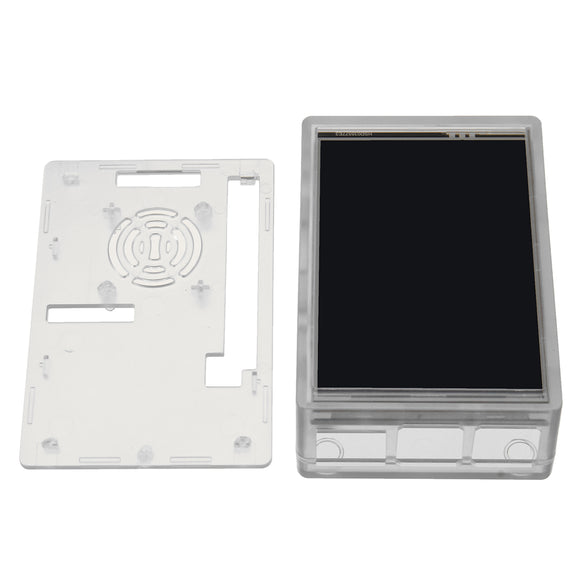 Clear Acrylic Case Enclosure Protective Shell+ 3.5 Inch TFT Touch Screen LCD Display Monitor kit for Raspberry Pi