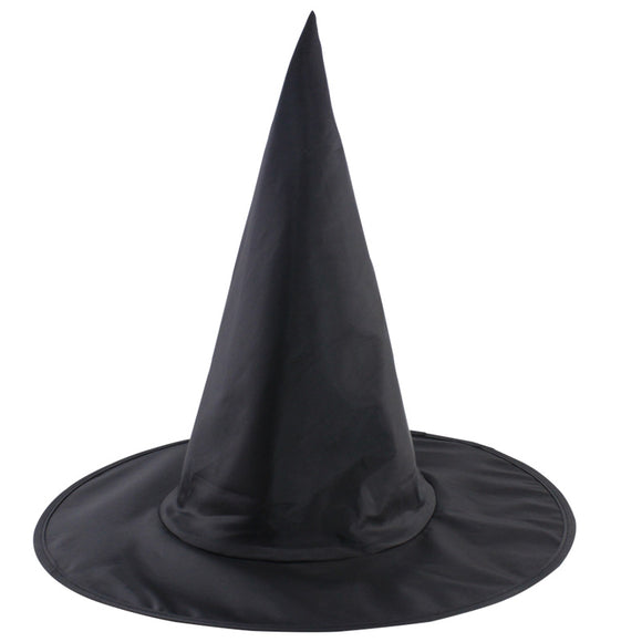 Halloween Steeple Magic Hat Cool Black Witch Hat Oxford Costume Party Props Potters Cap