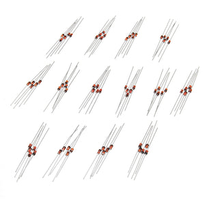 700Pcs 1/2W 0.5W 3.3-30V Regulator Zener Diode