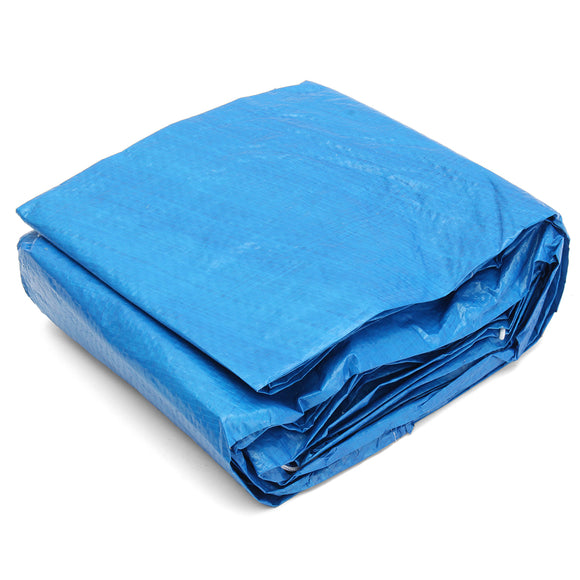 Circular Swimming Pool Cover Roller Fit 8/10/12 feet Diameter Family Garden Pool Tarpaulin Sheet