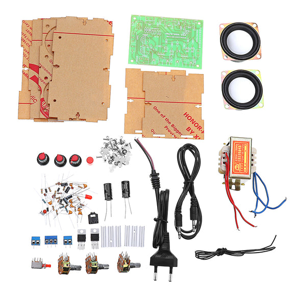 DIY TDA2030 Mini Dual Audio Amplifier Kit With Shell