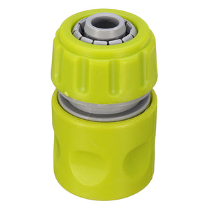 ABS Plastic Water Hose Pipe Quick Connector Garden Tap Washer Sprayer Coupler Green