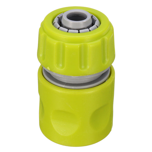 ABS Plastic Water Hose Pipe Quick Connector Garden Tap Washer Sprayer Coupler Green