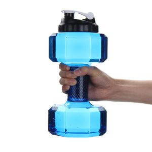 IPRee 2.2L Creative Portable Dumbbell Bottle Sports Travel Water Kettle