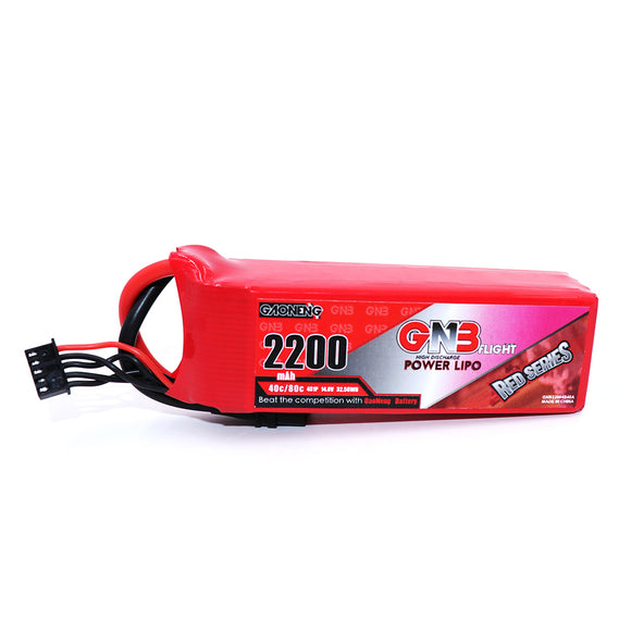 Gaoneng GNB 11.1V 2200mAh 3S 40C XT60 Plug Lipo Battery for FPV RC Drone