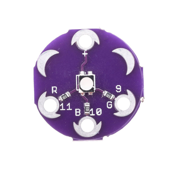 30pcs LilyPad Tri-Color LED RGB Module LilyPad LED Board Tri-color Module