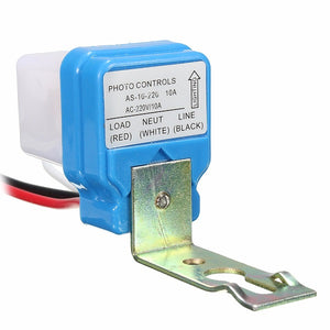 AC 220V 10A Automatic Auto On Off Street Light Switch Photo Control Sensor