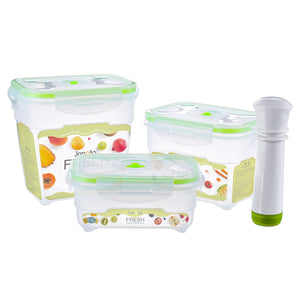 Plastic Vacuum Storage Box Lunch Box Microwave Dishwasher Safe Food Container Kitchen Storage Container