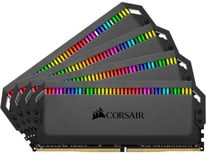 Corsair CMT64GX4M4K3600C16 dominator Platinum RGB ( 12x LEDs per module ) , with DHX technology + DHX Pro / corsair link