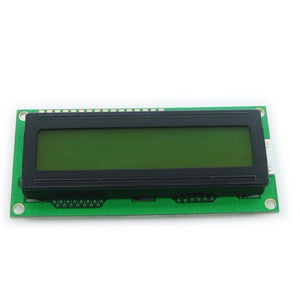 1602 Character LCD Display Module Yellow Backlight