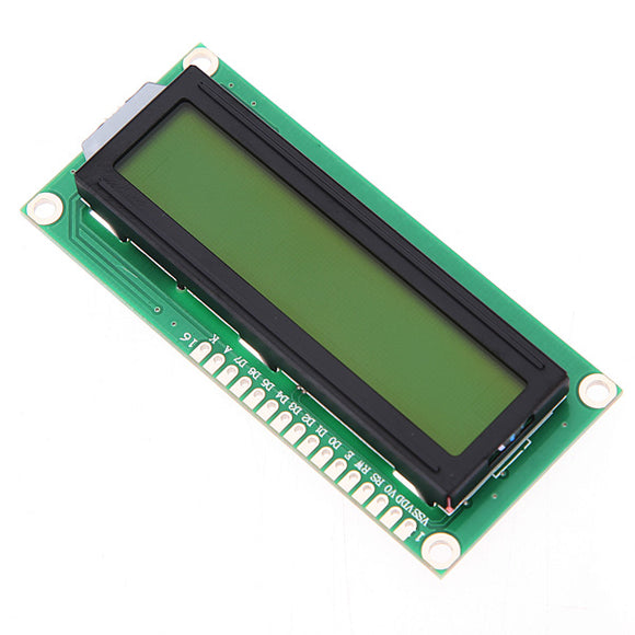 1Pc 1602 Character LCD Display Module Yellow Backlight For Arduino