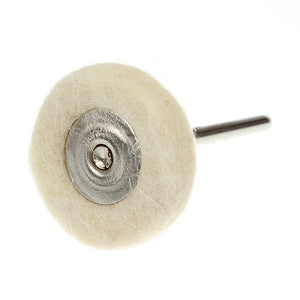 1pc Felt Buffing Wheels Watch Crystal Polish Powder Tool