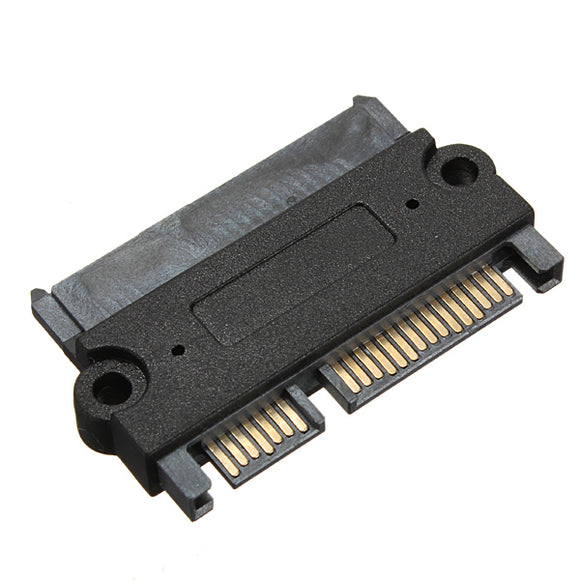 SATA 22Pin 7+15 Pin Male to SATA 22 Pin 7+15P Female Jack Convertor