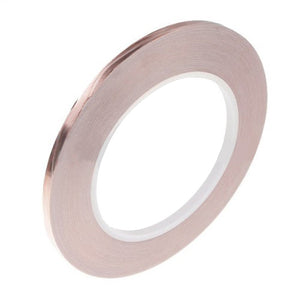 1 Roll Single Conductive Copper Foil Tape 5MM X 30M