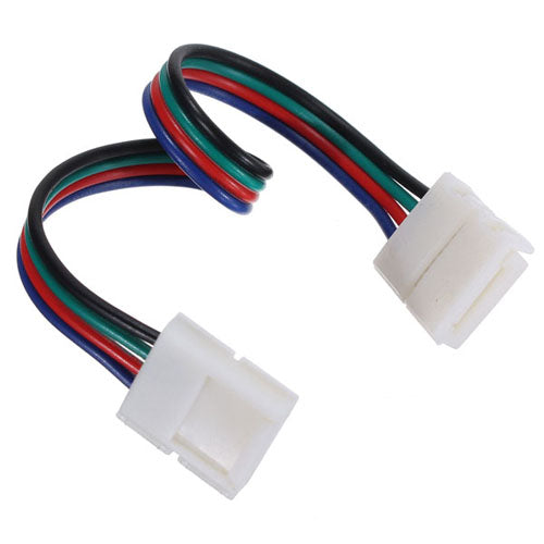 Led-to-led Connector 4-Pin Wire for 10mm Width RGB 5050 Strip