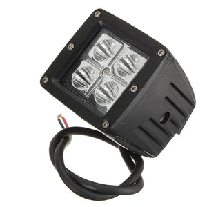 16W 4LED Spot work Lamp Light Off Roads For Trailer Off Road Boat