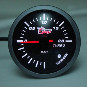 Car Motorcycle 60MM Boost Gauge 6161BB 50x43.5x43.5