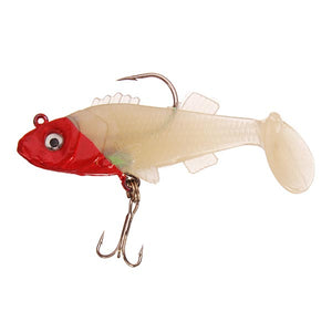 6.5CM Luminous Package Lead Fish Plastic Fishing Lure Bass Lure Bait