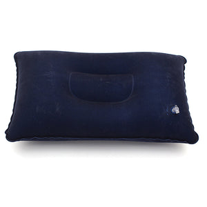 New Blue Travel Inflatable Soft Pillow Cushion Protect Neck