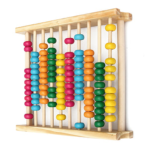 Baby Kids Wooden Abacus Toys Computing Calculator Math Learning Tool