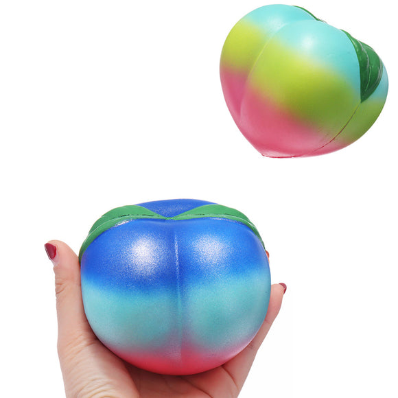 Squishy Rainbow Peach Galaxy 10CM Jumbo Slow Rising Cream Scented Gift Soft Toy