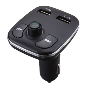 FM Transmitter bluetooth Car MP3 Player CigaretteLighter Car bluetooth Hands Free Phone Dual USB Car