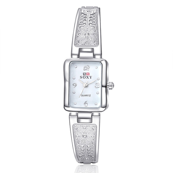 SOXY 0014 Casual Style Ladies Bracelet Watch Elegant Design Quartz Watches