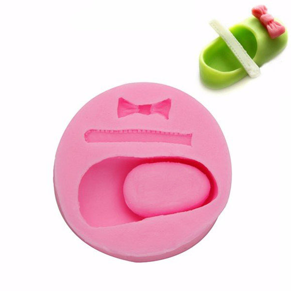 DIY Small Shoes Silicone Mold Cake Pudding Chocolate Soap Mould