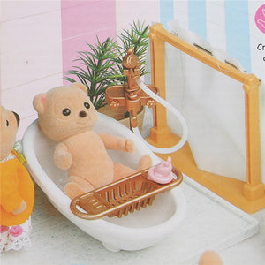 1:12 Simulation Bathroom Play House Props Dollhouse Creative DIY Material