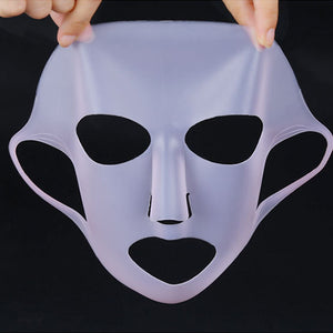 Reusable 3D Silicone Mask Cover Locking Water Nutrition Facts Hydrating Evaporation Face Care Tool