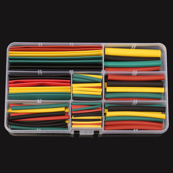 180Pcs Halogen-Free 2:1 Heat Shrink Tubing Wire Cable Sleeving Wrap Wire Kit