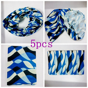 5pcs Seamless Multifunction Scarf Windproof Masks Motorcycle Headscarf NO.9