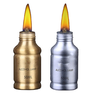 LAOTIE 50ml Aluminum Alloy Alcohol Lamp Stove Alcohol Burner For Lab Heating Equipment