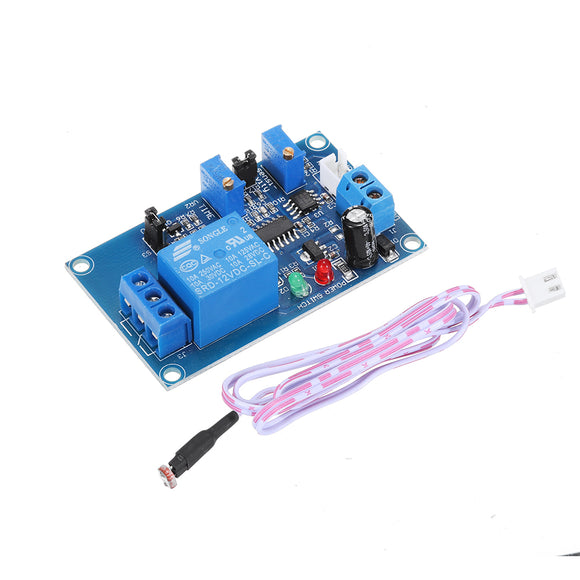 12V Photoresistor Relay Module Light Detection Photosensitive Sensor Switch Board