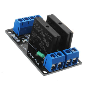 2 Channel DC 24V  Relay Module Solid State High and low Level Trigger For Arduino 240V2A