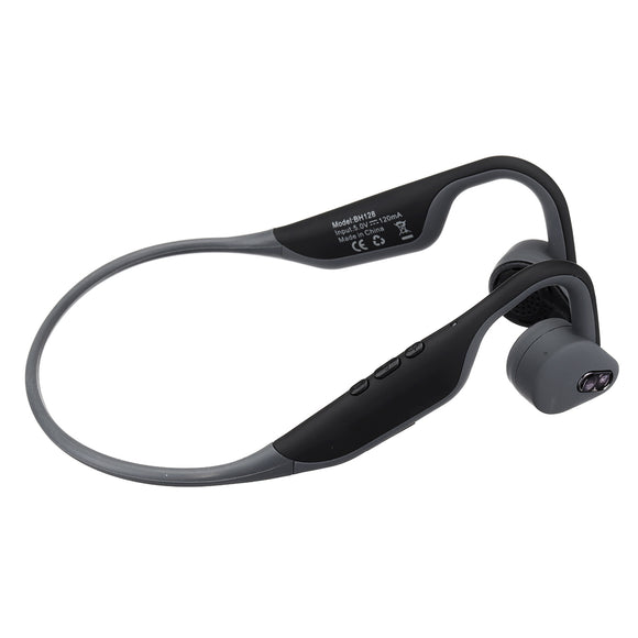 [bluetooth 5.0] FMJ Portable Wireless Bone Conduction Earphone IP56 Waterproof Sport Handsfree Headphone for Smartphones