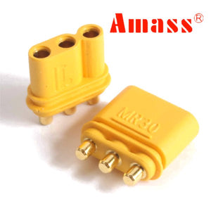 10 Pairs Amass MR30PB Connector Plug Female & Male