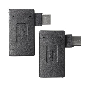 Bakeey 90 Degree Micro USB OTG Adapter Male to USB 2.0 Converter for Xiaomi Huawei Android