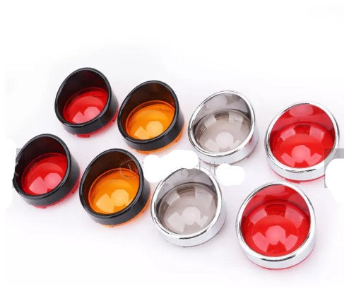 Motorcycle Smoke Turn Signal Light Indicator Lens Cover For Harley sportsters 883 1200 X48 Dyna V-Rod 1985-2020