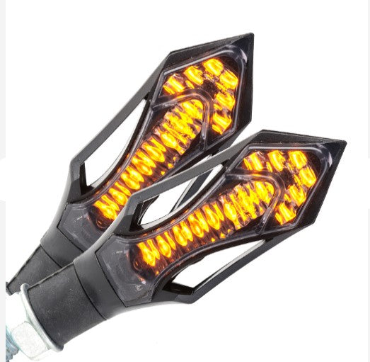Universal Motorcycle Lighting System Motorbike Turn Signal LED Indicator Blinker Light Lamp