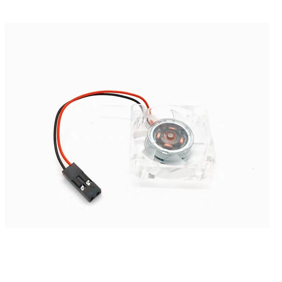 RGB 5V Cooling Fan 30*30*7mm with Transparent Protective Case for Raspberry Pi 4 Model B